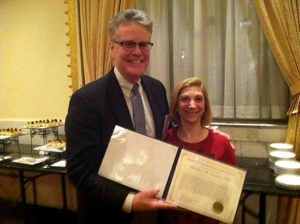 Featured image for “Terence Keane Receives Division 12 Presidential Citation”