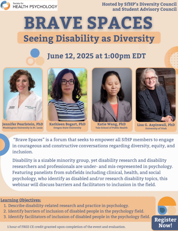 SfHP: Brave Spaces: Seeing Disability as Diversity